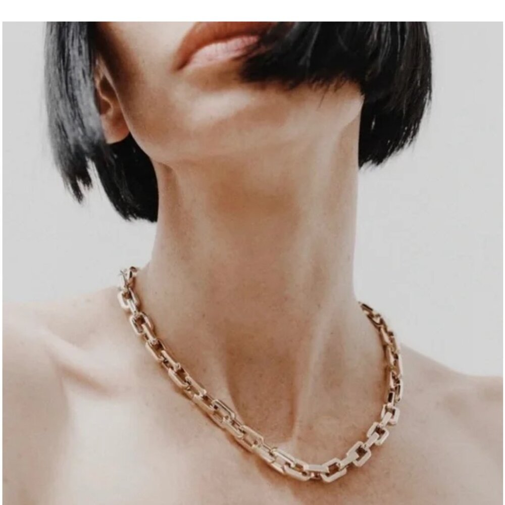 Eddie Borgo Supra Heritage Link 17" Necklace